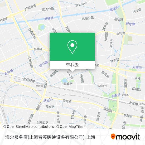 海尔服务店(上海晋苏暖通设备有限公司)地图