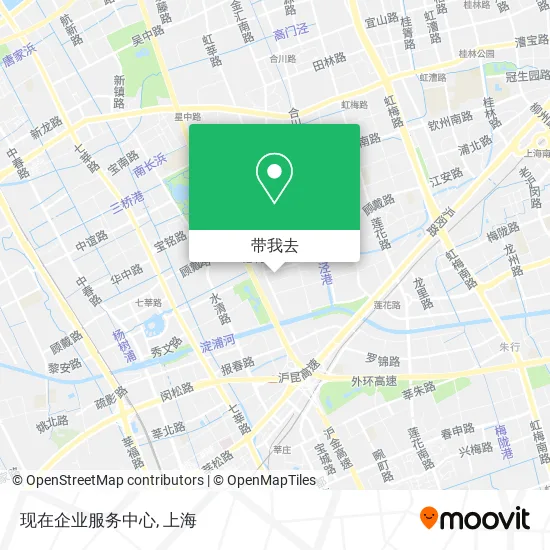 现在企业服务中心地图