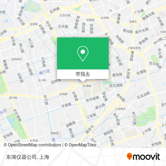 东湖仪器公司地图
