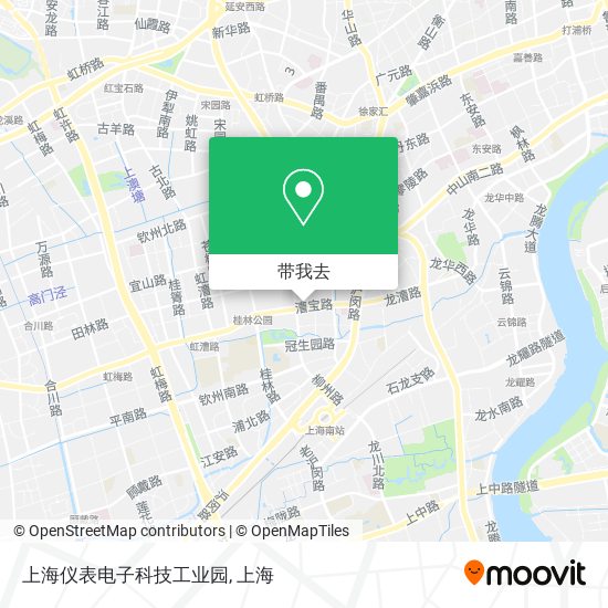 上海仪表电子科技工业园地图