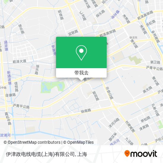 伊津政电线电缆(上海)有限公司地图