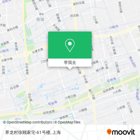 界龙村徐顾家宅-61号楼地图