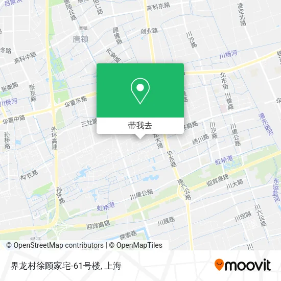 界龙村徐顾家宅-61号楼地图