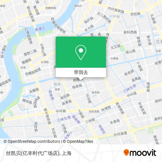 丝凯贝(亿丰时代广场店)地图