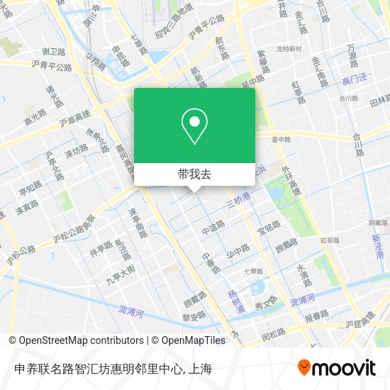 申养联名路智汇坊惠明邻里中心地图