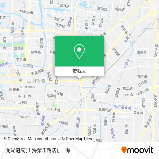 龙湖冠寓(上海荣乐路店)地图