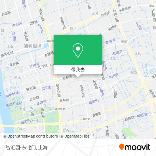 智汇园-东北门地图
