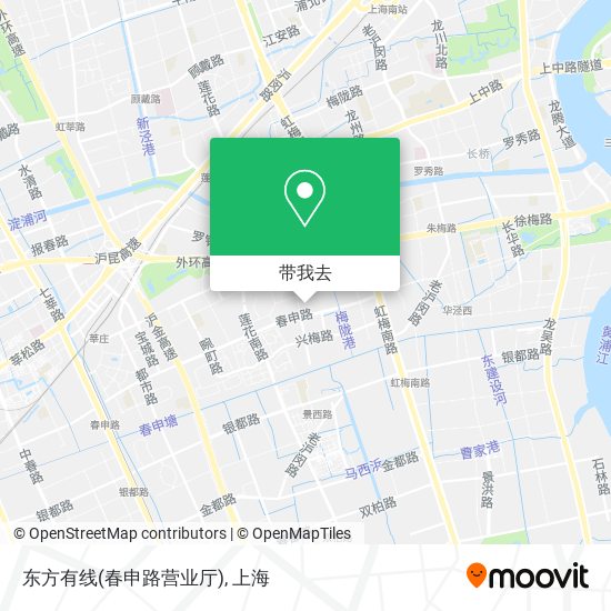 东方有线(春申路营业厅)地图