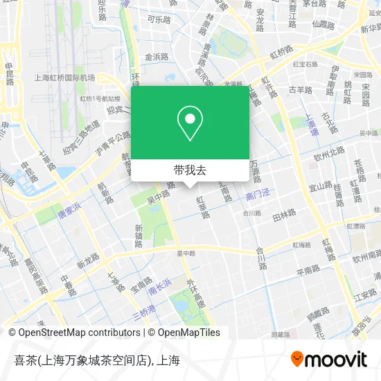 喜茶(上海万象城茶空间店)地图