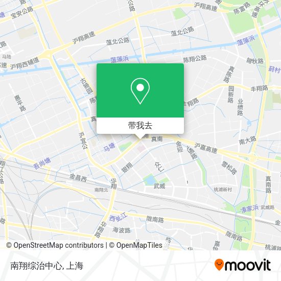 南翔综治中心地图