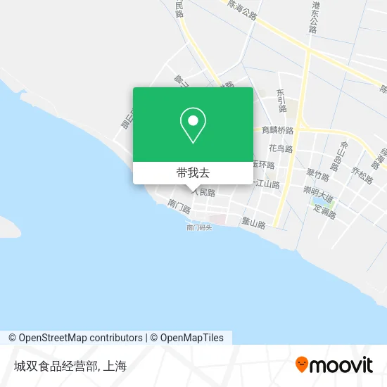 城双食品经营部地图