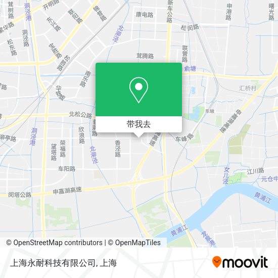 上海永耐科技有限公司地图