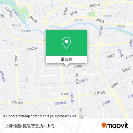上海佳藤(捷途智慧店)地图