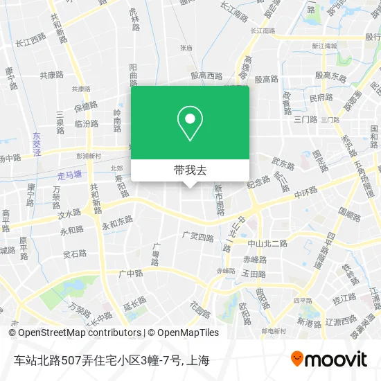 车站北路507弄住宅小区3幢-7号地图
