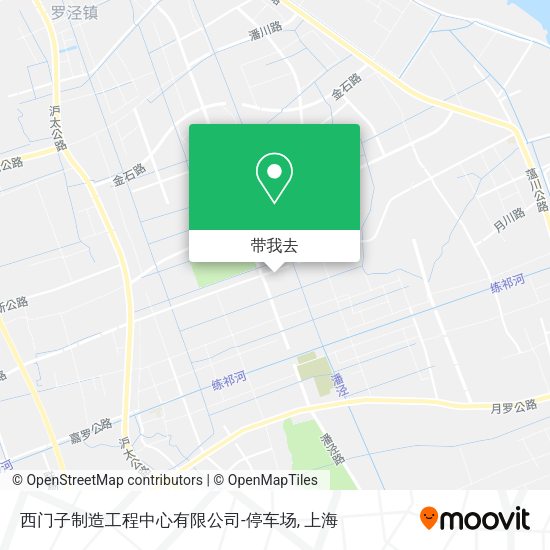 西门子制造工程中心有限公司-停车场地图