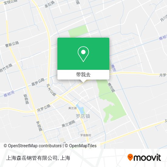 上海森岳钢管有限公司地图