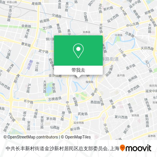 中共长丰新村街道金沙新村居民区总支部委员会地图