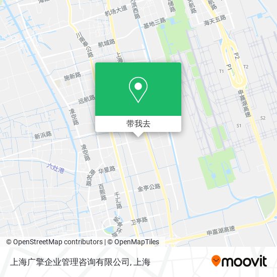 上海广擎企业管理咨询有限公司地图