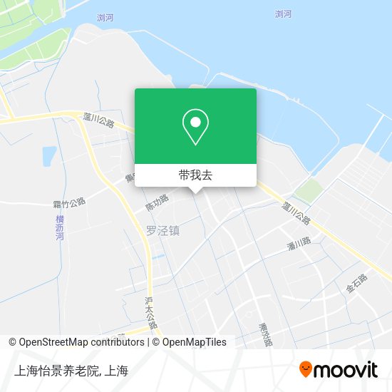 上海怡景养老院地图