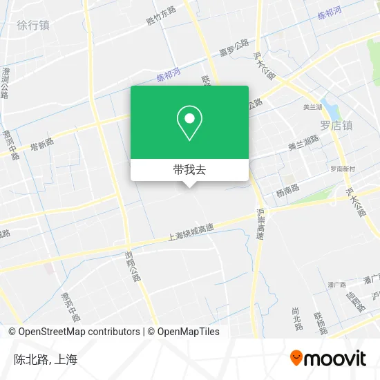 陈北路地图