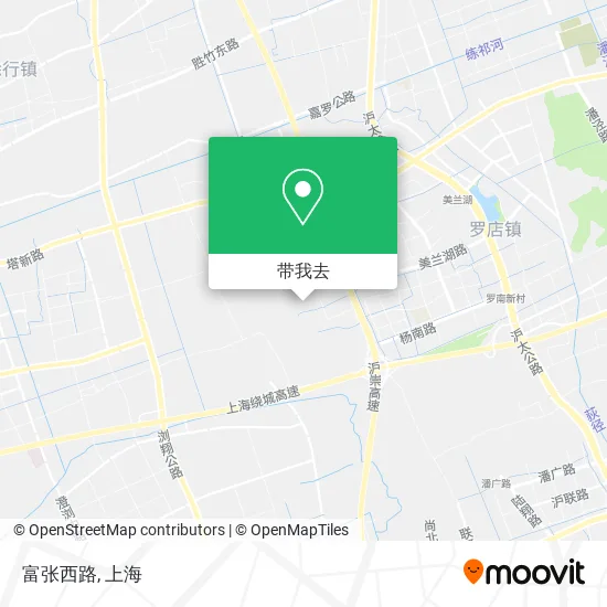 富张西路地图