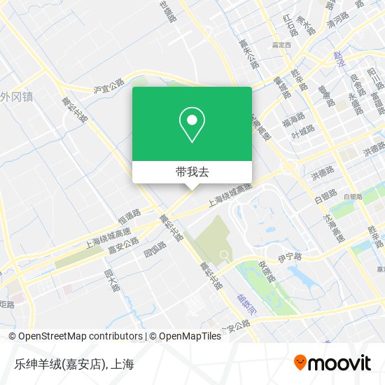 乐绅羊绒(嘉安店)地图