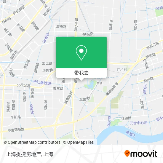 上海捉捷房地产地图
