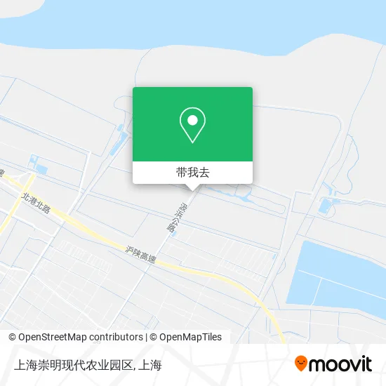 上海崇明现代农业园区地图