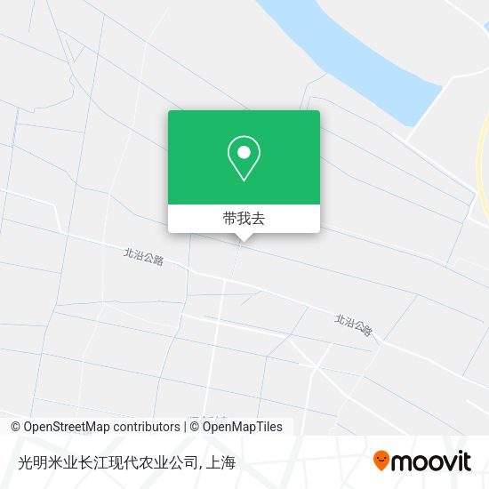 光明米业长江现代农业公司地图
