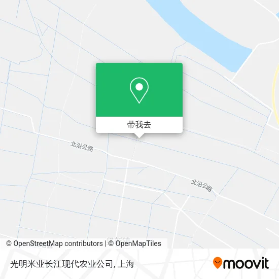 光明米业长江现代农业公司地图