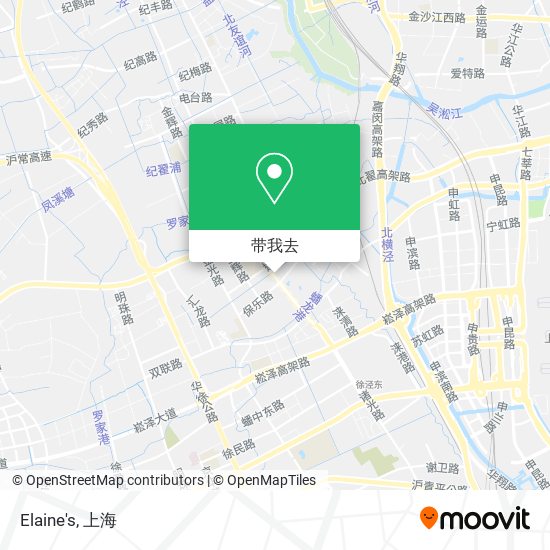 Elaine's地图