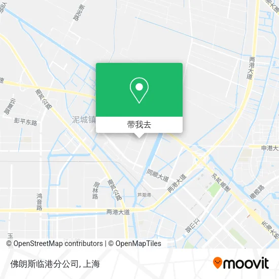 佛朗斯临港分公司地图