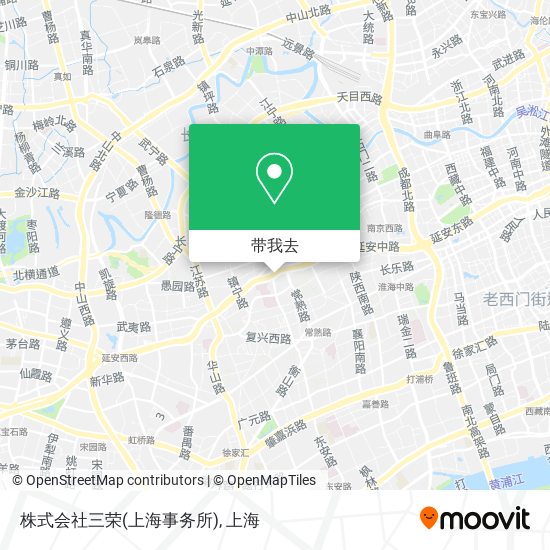株式会社三荣(上海事务所)地图