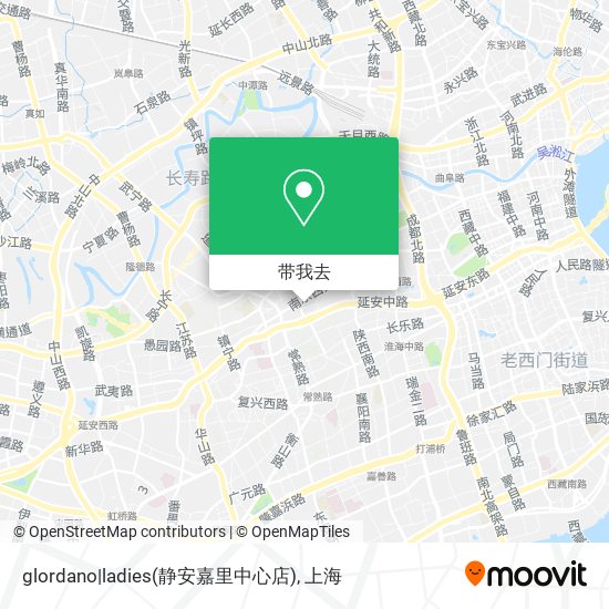 glordano|ladies(静安嘉里中心店)地图