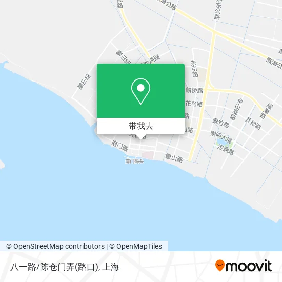 八一路/陈仓门弄(路口)地图
