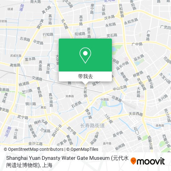 Shanghai Yuan Dynasty Water Gate Museum (元代水闸遗址博物馆)地图
