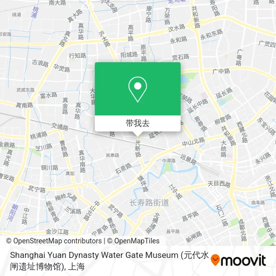 Shanghai Yuan Dynasty Water Gate Museum (元代水闸遗址博物馆)地图