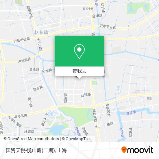 国贸天悦-悦山庭(二期)地图