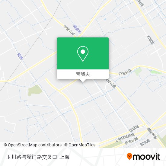 玉川路与瞿门路交叉口地图