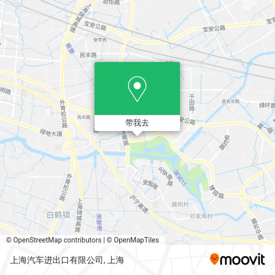 上海汽车进出口有限公司地图