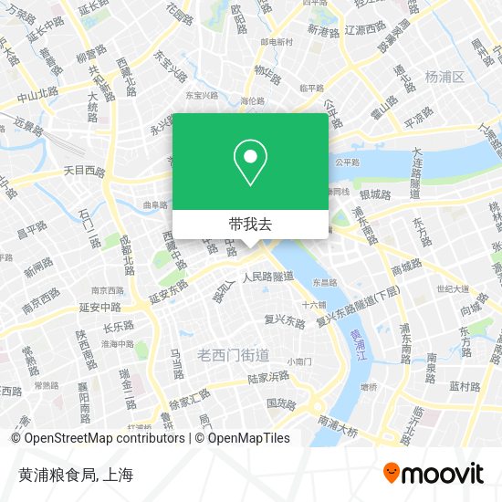 黄浦粮食局地图