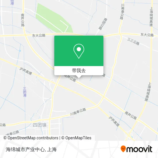 海绵城市产业中心地图