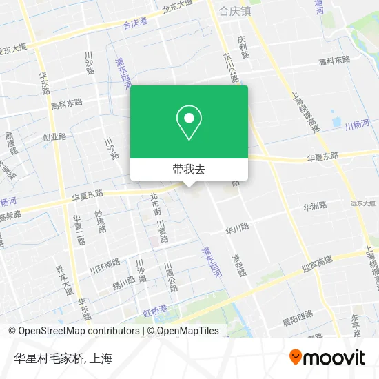 华星村毛家桥地图