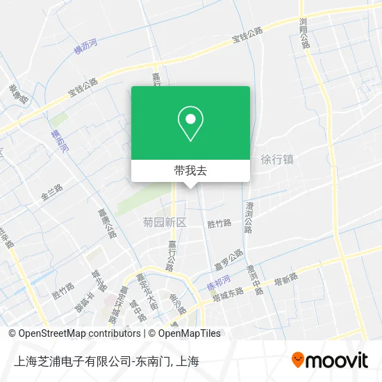 上海芝浦电子有限公司-东南门地图