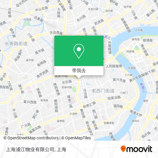 上海浦江物业有限公司地图