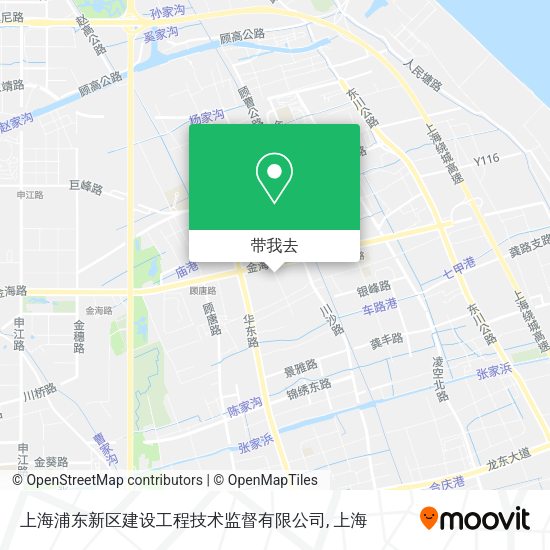 上海浦东新区建设工程技术监督有限公司地图