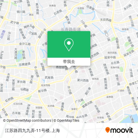 江苏路四九九弄-11号楼地图