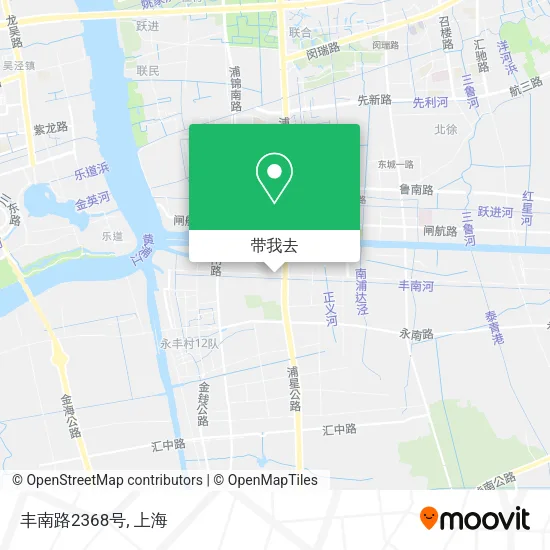 丰南路2368号地图