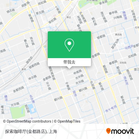 探索咖啡厅(金都路店)地图