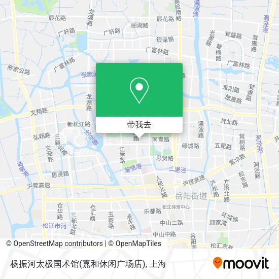 杨振河太极国术馆(嘉和休闲广场店)地图